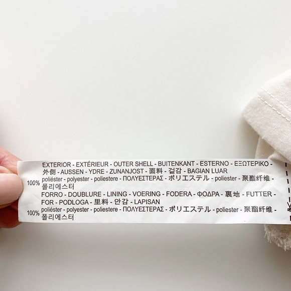 Zara Crochet Cream Sleeveless Blouse - Size M - Picture 6 of 6